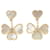 Van Cleef & Arpels Sweet Alhambra Effeage Earrings White Golden  - view 1