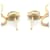 Van Cleef & Arpels Sweet Alhambra Effeage Earrings White Golden  - view 3