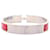 Bracciale Hermès Clic Clac PM Argento Rosso  - vista 2