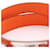 Hermès Bracelet Hermes Kelly Double Tour Argenté Orange  - vue 4