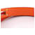 Hermès Bracelet Hermes Kelly Double Tour Argenté Orange  - vue 5