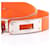 Hermès Bracelet Hermes Kelly Double Tour Argenté Orange  - vue 7