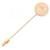 Hermès Hermes HERMES Broche de alfiler de corozo Accesorio Blanco Dorado  - vista 1
