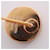 Hermès Hermes HERMES Broche de alfiler de corozo Accesorio Blanco Dorado  - vista 6