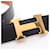 Hermès Hermes Constance H-Belt Marrone Nero D'oro  - vista 10