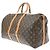 Louis Vuitton Keepall Bandoulière Monogram 45 Marrone - vista 3