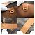 Louis Vuitton Keepall Bandoulière Monogram 45 Marrone - vista 7