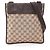 Borsa a Spalla Gucci GG Canvas Marrone Beige