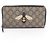 Gucci GG Supreme Bee Print Long Wallet Brown Multiple colors Beige