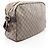 Borsa a Spalla Gucci GG Supreme Marrone Beige - vista 2
