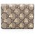 Gucci GG Supreme Bee Bifold-Geldbörse Beige