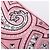 Hermès Hermes Twilly Cheval de Coeur Bandana Scarf Rosa Bianco - vista 4