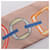 Hermès Sciarpa Hermes Twilly Do Re Boucles Rosa Multicolore - vista 7