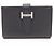 Tarjetero Mini Business Hermès Bearn Negro