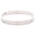 Hermès Bracciale Hermes Mini Click Kelly PM Argento Bianco  - vista 2