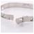 Hermès Bracciale Hermes Mini Click Kelly PM Argento Bianco  - vista 3