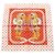 Hermès Hermes Petit Carré 45 Brides de Gala Love Sciarpa Bianco Multicolore Arancione