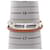 Hermès Bracciale Hermes Roulis Double Tour Marrone Argento  - vista 5