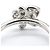 Cartier Caresse d'Orchidée Diamantring Silber - Ansicht 4