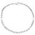 Pulsera de charms Figaro de Cartier en oro blanco de 18K