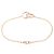 Bracciale Baby Love di Cartier in oro rosa 18K D'oro - vista 2