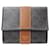 Triomphe Céline Celine Brown Leather Bi-Fold Wallet  - vista 1