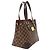 Bolso Louis Vuitton Damier Castaño Damier ebene - vista 4