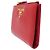 Saffiano Cartera bipliegue para mujer Prada Roja - vista 4