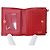 Saffiano Cartera bipliegue para mujer Prada Roja - vista 7