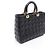 Borsa 2-Way Christian Dior Dior Lady Large Cannage Nero - vista 2