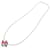 Hermès Hermes Cage d'H H Cube Necklace Silvery Orange  - view 2