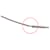Hermès Hermes Cage d'H H Cube Necklace Silvery Orange  - view 8