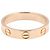 Anello Mini Love di Cartier in oro rosa 18K D'oro - vista 2