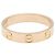 Anel Mini Love da Cartier em ouro rosa 18K Dourado - vista 2