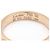 Anel Mini Love da Cartier em ouro rosa 18K Dourado - vista 3