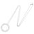 Collana Cartier Love Circle 3PD Argento - vista 2