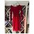 Dior Rotes Strickkleid mit Tüllrock - Ansicht 10