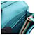 Prada Blue Bi-Fold Long Wallet Blau - Ansicht 11