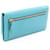 Prada Blue Bi-Fold Long Wallet Blau - Ansicht 2