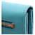 Prada Blue Bi-Fold Long Wallet Blau - Ansicht 8