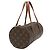 Borsa Louis Vuitton Monogram Papillon 30 Marrone Monogramma - vista 4