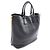 Prada Leder 2-Way Tote Bag Schwarz - Ansicht 2