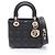 Christian Dior Dior My ABCDior Lady Borsa a 2 vie Small Cannage Nero