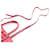 Borsa 2-Way NAPPA FIOCCO Prada Rosso - vista 12