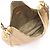 Borsa a tracolla in pelle dorata VIT.DAINO Prada D'oro - vista 3