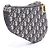Borsa Saddle Christian Dior Beige Blu navy - vista 2