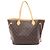 Borsa Tote Louis Vuitton Neverfull MM Monogram Marrone