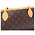 Borsa Tote Louis Vuitton Neverfull MM Monogram Marrone - vista 10