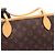 Borsa Tote Louis Vuitton Neverfull MM Monogram Marrone - vista 11