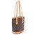 Borsa Louis Vuitton Bucket PM Monogram Marrone - vista 2